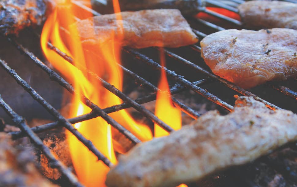La viande barbecue d’hiver La viande barbecue d’hiver