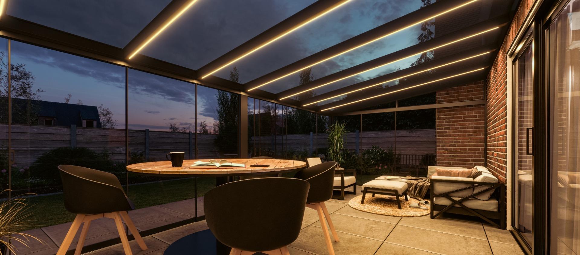 Buitenverlichting voor het terras: mogelijkheden en tipps Buitenverlichting voor het terras