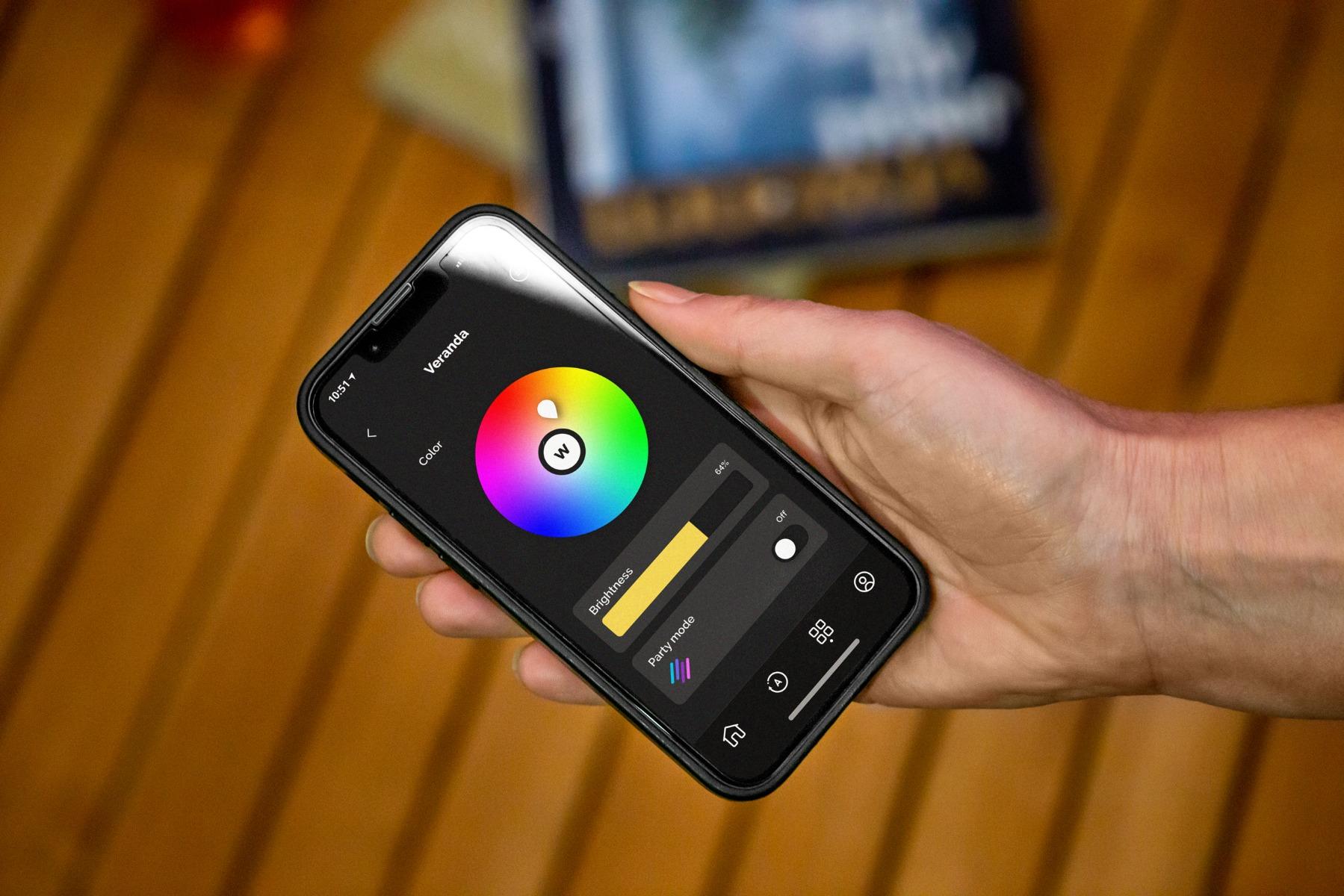 Éclairage sans fil : commande par smartphone Éclairage sans fil : commande par smartphone
