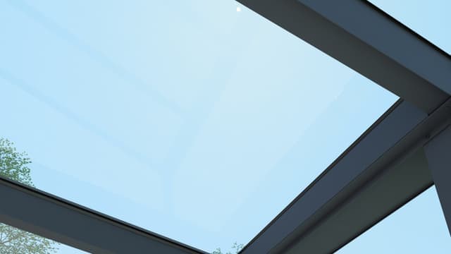 Daktype helder glas