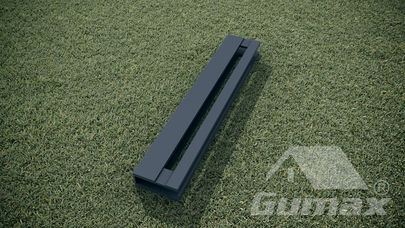 Square Large poignées pour chaque porte coulissante en verre